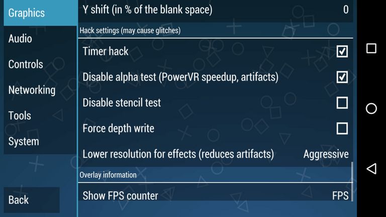 best settings for ppsspp gold pc